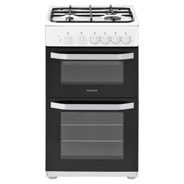 Hotpoint HD5G00KCWUK A Rated 500mm Gas Cooker - White