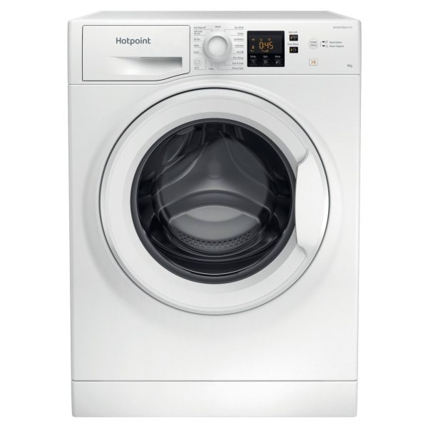 Hotpoint 8kg NSWF845CWUKN 1400rpm Freestanding Washing Machine