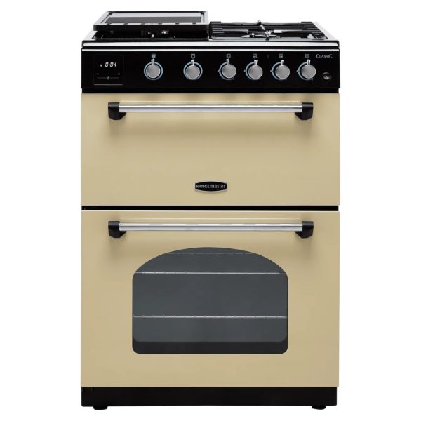 Rangemaster Classic 60 CLA60NGFCRC Gas Cooker with Full Width Grill