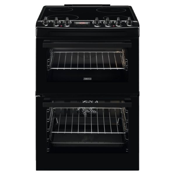 Zanussi ZCV69360BA Double Electric Oven